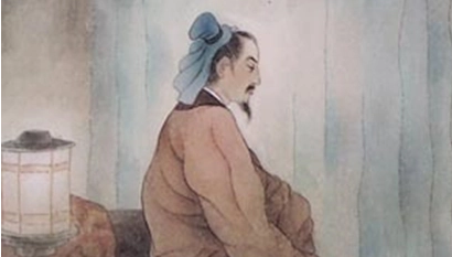 周邦彦《过秦楼·水浴清蟾》：此词为静夜愁立，怀人伤情之作