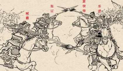 东汉末年曹操部将乐进简介：官渡之战时，斩袁绍大将淳于琼