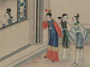 红楼梦中薛蟠初见林黛玉是在何时？对他有何影响？