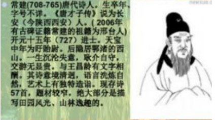 《题破山寺后禅院》为常建所作，与王维诗有异曲同工之妙