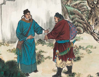 水浒传第十九回：梁山泊义士尊晁盖，郓城县月夜走刘唐