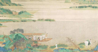 明代仇英的《浔阳送别图》灵感来自于哪里？