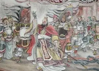 三国演义第四十八回：宴长江曹操赋诗，锁战船北军用武