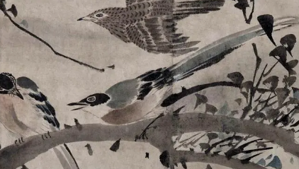 明代著名画家林良简介：继承了南宋院体画派放纵简括笔法