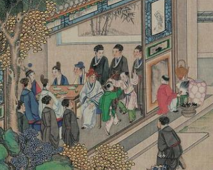 红楼梦中冯紫英的宴会上，作的悲愁喜乐酒令有何含义？