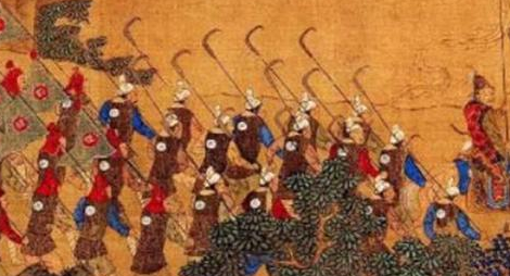 古代扛旗兵身上没有武器却往前冲 古人这么做不是在送人头吗