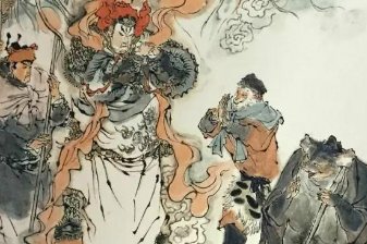 西游记第六十三回：二僧荡怪闹龙宫，群圣除邪获宝贝