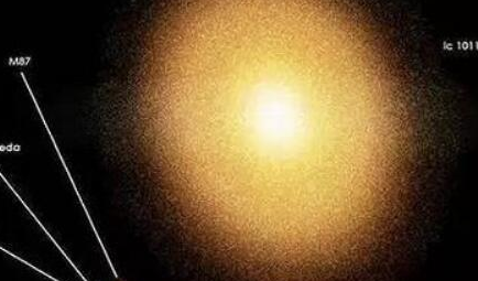 星系1011究竟有多大？根据计算，它的直径约为400多万光年
