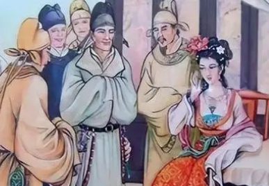 镜花缘第三十八回：步玉桥茂林观凤舞，穿金户宝殿听鸾歌