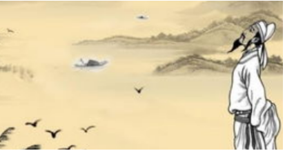 李白诗词名句赏析：拨云寻古道，倚石听流泉