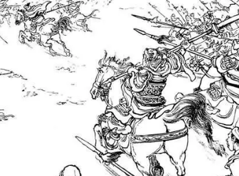 三国演义第一百一回：出陇上诸葛妆神，奔剑阁张郃中计