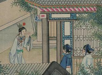 红楼梦黛玉的潇湘馆后为何会有泉水？有何含义