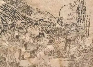 荡寇志第一百十五回（下）：高平山唐猛擒神兽，秦王洞成龙捉参仙
