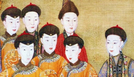 根据《清高宗实录》记载，乾隆帝如何书写豫妃的册文？