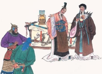 三国演义第三十九回：荆州城公子三求计，博望坡军师初用兵