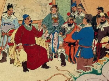 水浒传第四十七回：一丈青单捉王矮虎，宋公明二打祝家庄