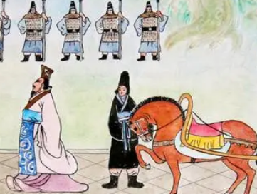 齐景公：姜姓齐国国君，在位期间国内治安相对稳定