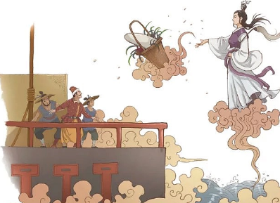 镜花缘第六十三回：论科场众女谈果报，误考试十美具公呈