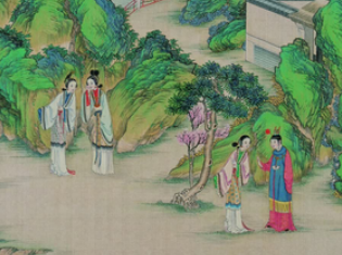 红楼梦宝玉被打之后送了黛玉两块手帕，是什么意思？