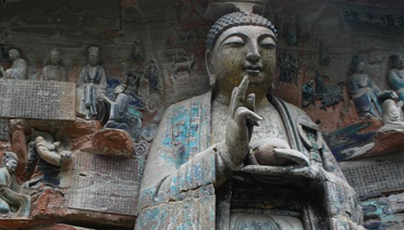 石窟艺术是从哪个国家传进古代中国的？