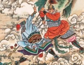 三国演义第十五回：太史慈酣斗小霸王，孙伯符大战严白虎