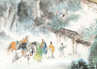 三国演义第三十七回：司马徽再荐名士，刘玄德三顾草庐