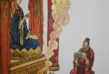 水浒传第四十一回：还道村受三卷天书，宋公明遇九天玄女