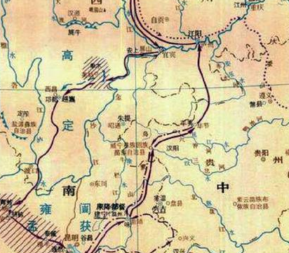诸葛亮南征最远打到什么地方 是现在的什么地方