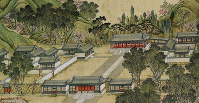 圆明园四十景之首的正大光明是什么样子的？