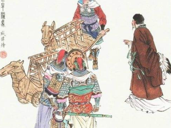 三国演义第一百二回：司马懿占北原渭桥，诸葛亮造木牛流马