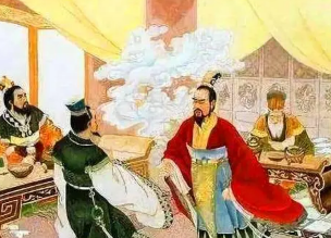 东周列国志第四十四回：叔詹据鼎抗晋侯，弦高假命犒秦军