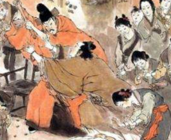 红楼梦第三十三回：手足耽耽小动唇舌，不肖种种大承笞挞