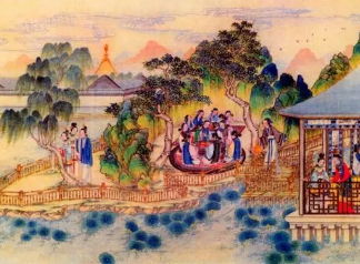 红楼梦第三十八回：林潇湘魁夺菊花诗，薛蘅芜讽和螃蟹咏
