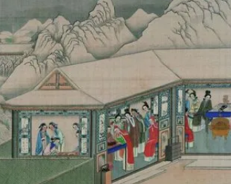 红楼梦第四十九回：琉璃世界白雪红梅，脂粉香娃割腥啖膻