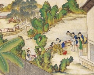 红楼梦第六十三回：寿怡红群芳开夜宴，死金丹独艳理亲丧