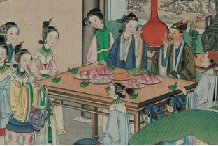 红楼梦中贾府过中秋节宴会时，有两个人消失不见是谁？