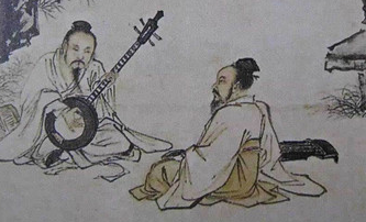 仇英的《蕉阴结夏图》展现了什么样的绘画技巧？