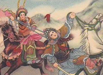 说唐三传第四十三回：樊梨花诰封极品，薛丁山拜上寒江