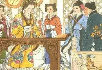 镜花缘第四十一回：观奇图喜遇佳文，述御旨欣逢盛曲