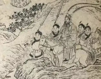 荡寇志第一百二十四回(下)：汶河渡三战黑旋风，望蒙山连破及时雨