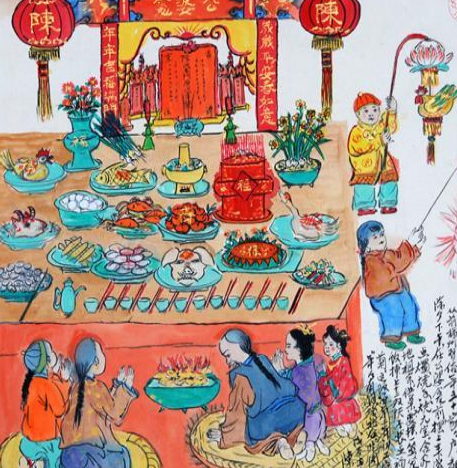 古代人过年究竟是什么样的 历史上的形式和发展又是什么样的