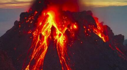 火山爆发是地壳运动的一种表现形式，它有怎样的危害和好处？