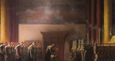 清朝官员上朝时在口中含一片人参是什么意思？