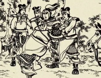 说唐后传第十一回：罗仁祸陷飞刀，阵公主喜订三生约