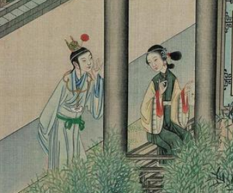 红楼梦薛姨妈搬进大观园后为何要去找黛玉？原因是什么