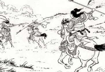 说唐三传第四十六回：梨花大破白虎关，应龙飞马斩杨藩