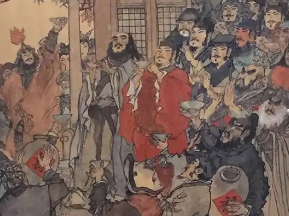 荡寇志第九十五回（下）：陈道子炼钟擒巨盗，金成英避难去危邦