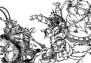 薛丁山征西第62回：欢娘刺死花叔赖，梨花兵打玉龙关