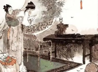 红楼梦第八十七回：感深秋抚琴悲往事，坐禅寂走火入邪魔