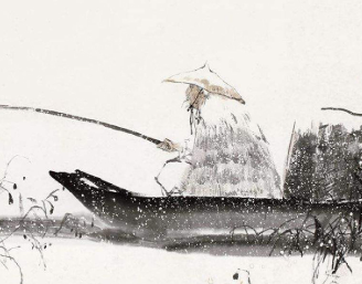 柳宗元的一首《渔翁》,读来令人心神宁静